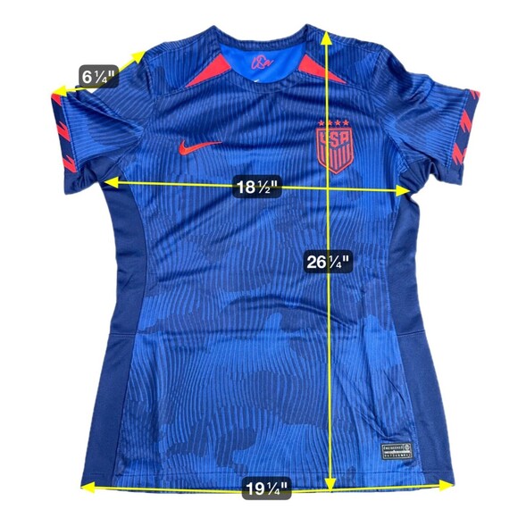 Nike USWNT USA Soccer Jersey Blue soccer 2023 DR4000-406 women's Medium NEW - Picture 2 of 11